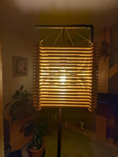 Stínítko lampy detajl